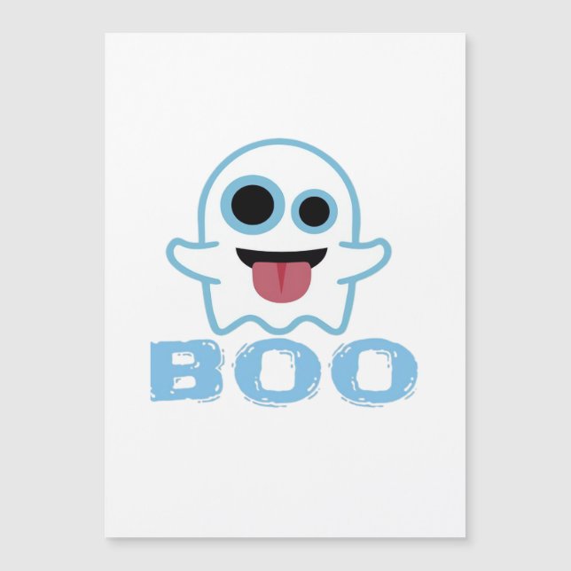 Boo Albern Funny Meme Magnetkarte (Vorderseite)