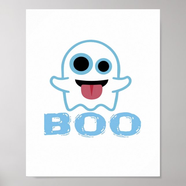 Boo Albern Funny Meme Poster (Vorne)