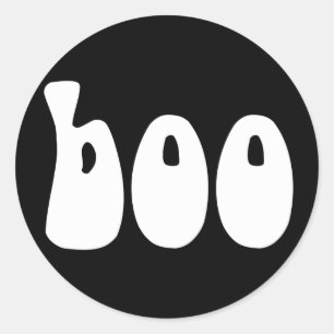 BOO-Aufkleber Runder Aufkleber