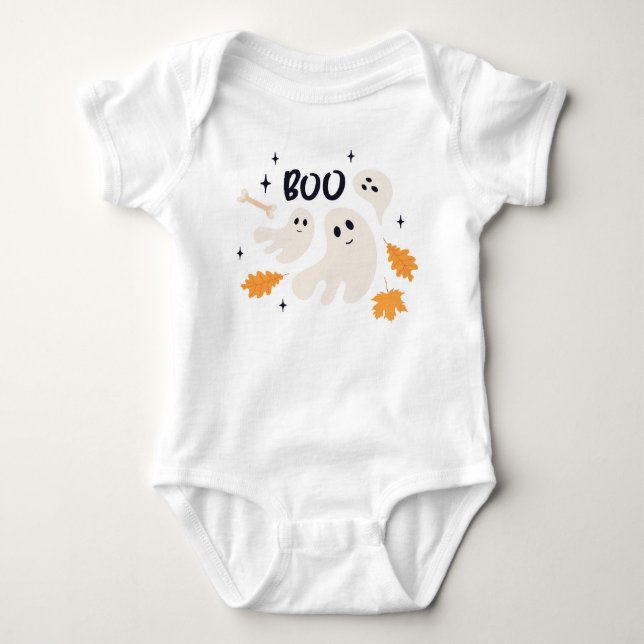 Boo Baby Bodysuit One Stück Baby Strampler (Vorderseite)