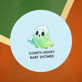 Boo Baby Dusche Halloween Blue Themed Niedliches P Konfetti