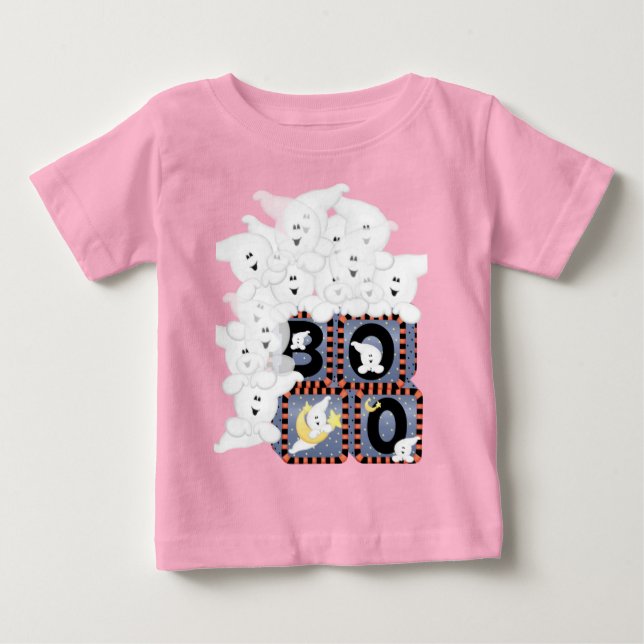 Boo Baby Halloween Baby T-shirt (Vorderseite)