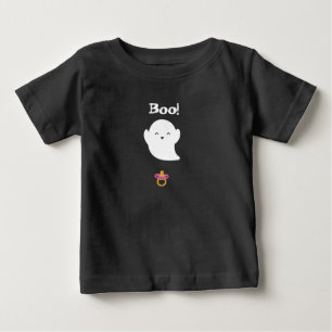 Boo! Baby Pop aus Schnuller zu sagen, boo! T-shirt
