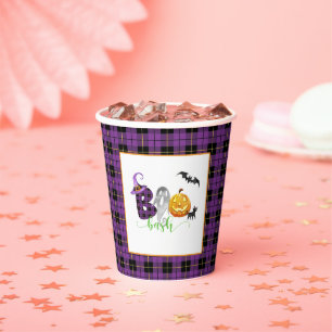 Boo-Bash Birthday Paper Cup - Halloween Pappbecher