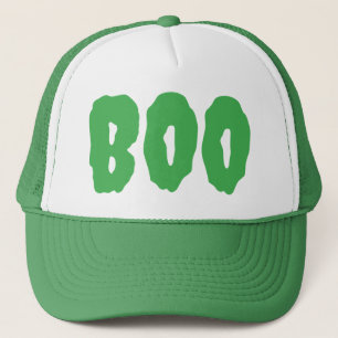 Boo Beängstigend Halloween Truckerkappe