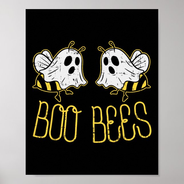 Boo Bees Fun Paare Halloween Kostüm für Erwachsene Poster (Vorne)