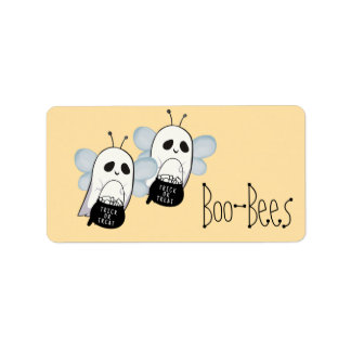 Boo-Bees Ghost Adressaufkleber