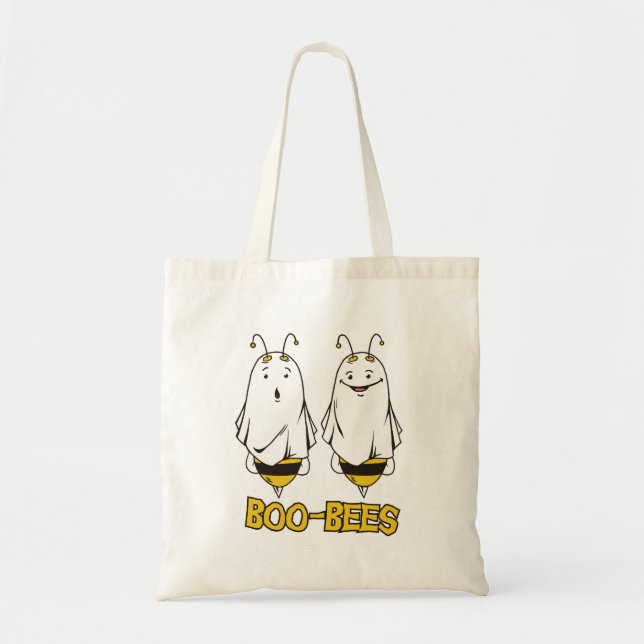 Boo Bees Halloween - Halloween Funny Ghosts Bees Tragetasche (Vorne)