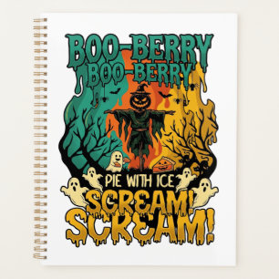 Boo Berry Pie Eis Schrei Kürbis Vogelscheuche Hall Planer