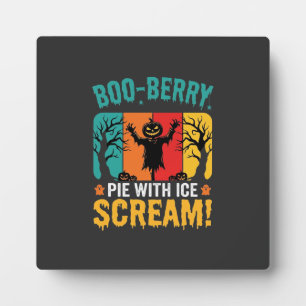 Boo-Berry-Pie-Halloween-Eiscreme-Design Fotoplatte
