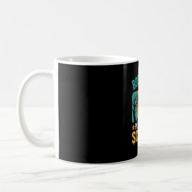Boo-Berry-Pie-Halloween-Eiscreme-Design Kaffeetasse (Links)