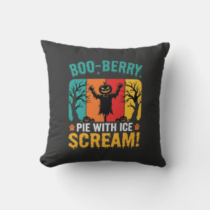 Boo-Berry-Pie-Halloween-Eiscreme-Design Kissen