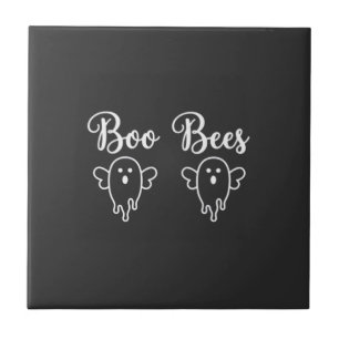 Boo Bienen Halloween-Geisterdesign Fliese