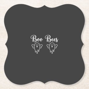 Boo Bienen Halloween-Geisterdesign Untersetzer