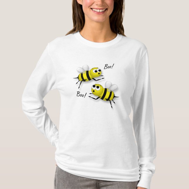 Boo-Bienen:: Halloween inspirierte T - Shirt (Vorderseite)