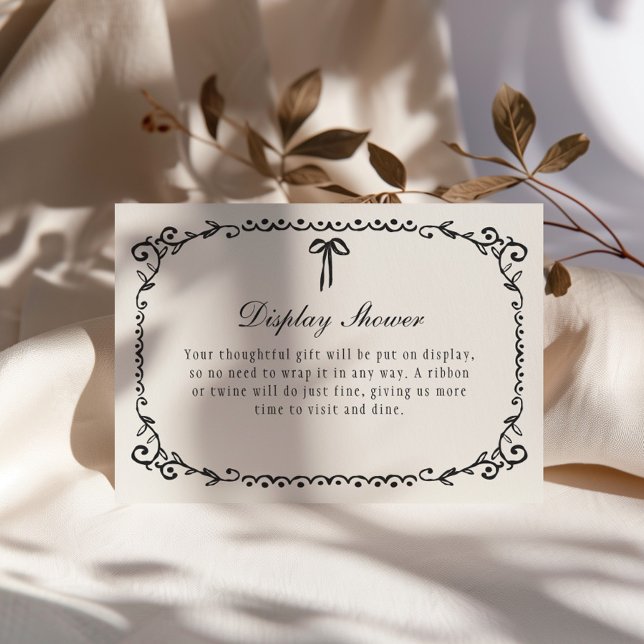 Boo Black Bow Frame Halloween Begleitkarte (Von Creator hochgeladen)