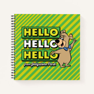 Boo-Boo Bear Hallo Hallo Hallo Von Jellystone Notizbuch
