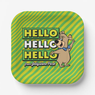 Boo-Boo Bear Hallo Hallo Hallo Von Jellystone Pappteller
