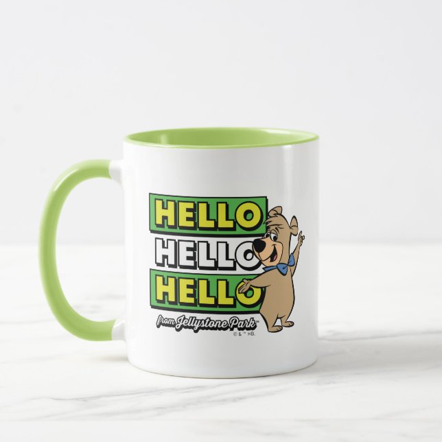 Boo-Boo Bear Hallo Hallo Hallo Von Jellystone Tasse (Links)