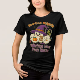 Boo-Boo Brigade Pädiatrische Krankenschwester Hall Tri-Blend Shirt
