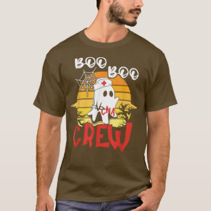 Boo Boo Crew CNA Ghost Nurse Kostüme Girls Funny H T-Shirt