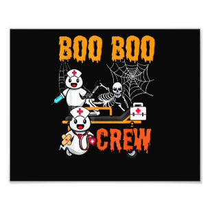 Boo Boo Crew Geist Arzt Sanitäter EMT Krankenschwe Fotodruck