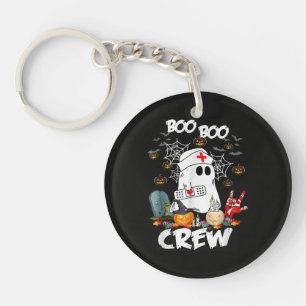 Boo Boo Crew Geist Krankenschwester Halloween Grus Schlüsselanhänger