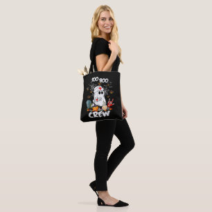 Boo Boo Crew Geist Krankenschwester Halloween Grus Tasche