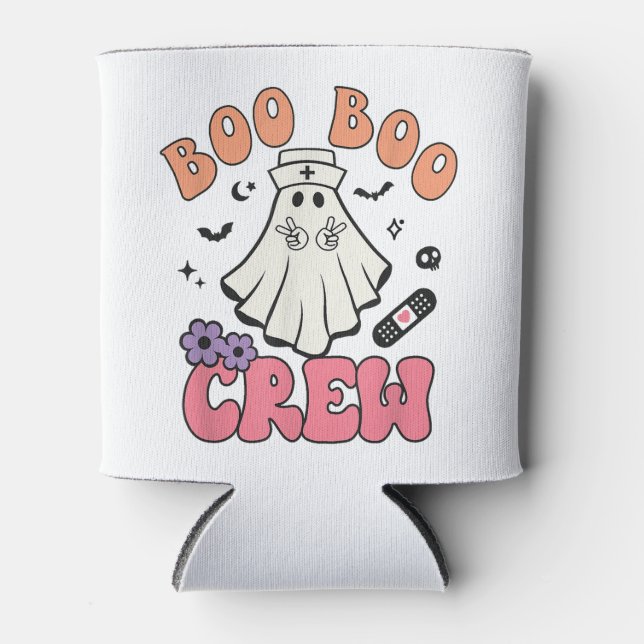 Boo Boo Crew Ghost Doctor Paramedic Nurse Hallowee Dosenkühler (Vorderseite)