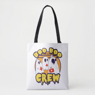 Boo Boo Crew Ghost Halloween Candy Nurse Tasche