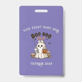 Boo Boo Crew Halloween Abzeichen für Krankenschwes Ausweis
