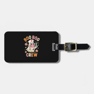 Boo Boo Crew Halloween-Geist Krankenschwester Esse Gepäckanhänger