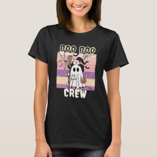 Boo Boo Crew Halloween-Geist Krankenschwester Esse T-Shirt