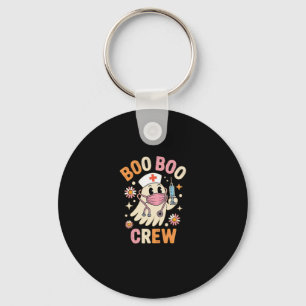 Boo Boo Crew Halloween Ghost Nurse Essential T-Shi Schlüsselanhänger