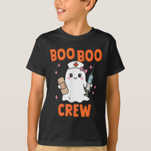 Boo Boo Crew Halloween Krankenpfleger Team Geist T-Shirt