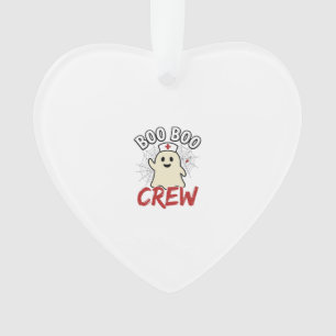 Boo Boo Crew Halloween Krankenschwester Geist Vint Ornament