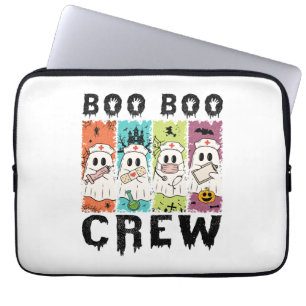 Boo Boo Crew Halloween Krankenschwester Laptopschutzhülle