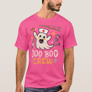 Boo Boo Crew - Halloween Nurse Costume Ghost Medic T-Shirt