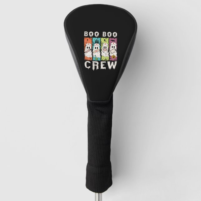 Boo Boo Crew Halloween Nurse Golf Headcover (Vorderseite)