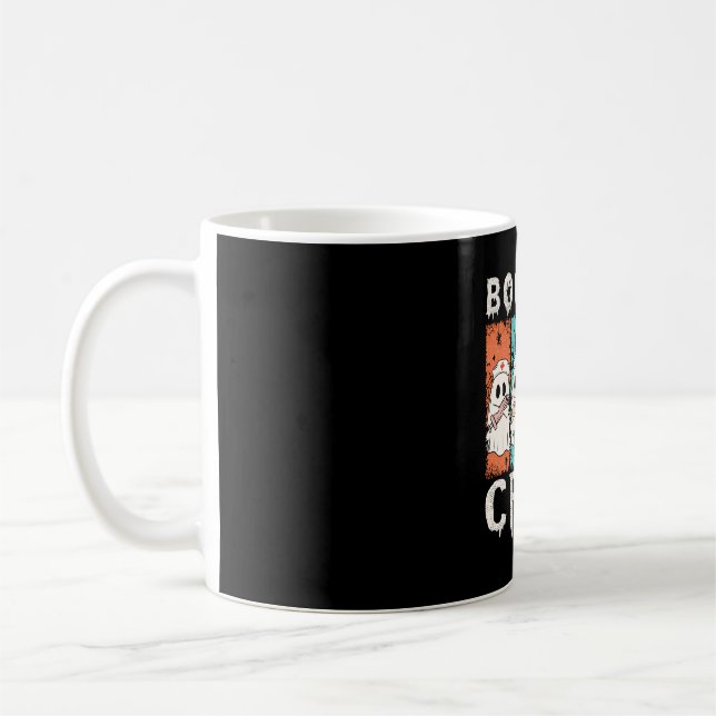 Boo Boo Crew Halloween Nurse Kaffeetasse (Links)