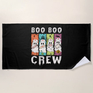 Boo Boo Crew Halloween Nurse Strandtuch