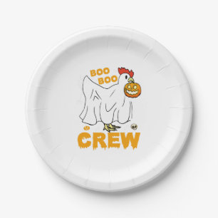 Boo-Boo-Crew-Hühnchen-Hähnchen Pappteller