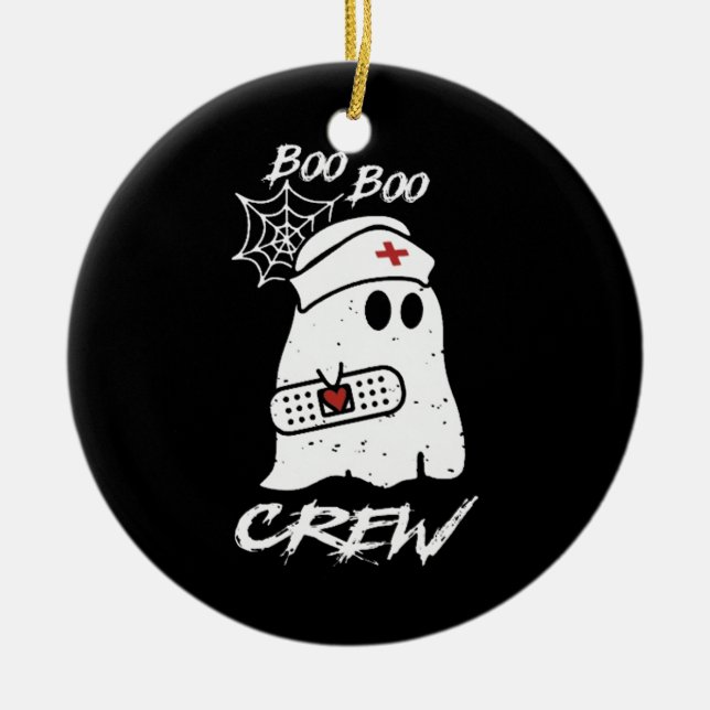 Boo Boo Crew Keramik Ornament (Vorne)