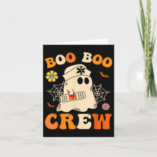 Boo Boo Crew Krankenpfleger Shirt Lustiger Geist R Karte