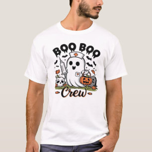 Boo Boo Crew Krankenschwester Geist Klassisches T- T-Shirt