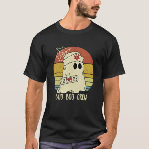 Boo Boo Crew Krankenschwester Halloween Krankensch T-Shirt