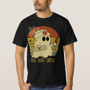 Boo Boo Crew Krankenschwester Halloween Krankensch T-Shirt