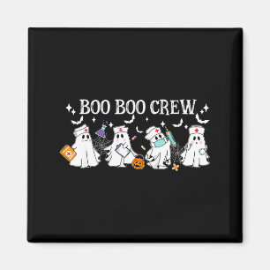 Boo Boo Crew Krankenschwester Halloween lustige Kr Magnet