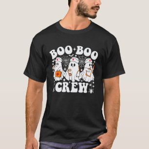 Boo Boo Crew Krankenschwester Lustiger Geist Boo H T-Shirt