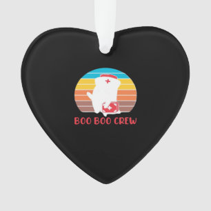 Boo Boo Crew Krankenschwester Lustiger Geist Hallo Ornament
